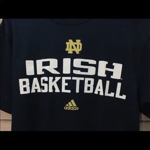 *3 for $33 Free Shipping 
Adidas Men’s Notre Dame Tee